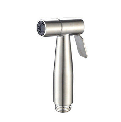 Cross-border Stainless Steel Toilet Companion Spray Gun Suit Toilet Washer Faucet Booster Nozzle Toilet Spray Gun Shower